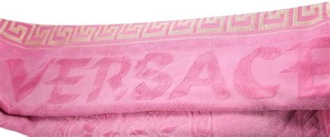 versace towel pink|wholesale Versace towel manufacturers.